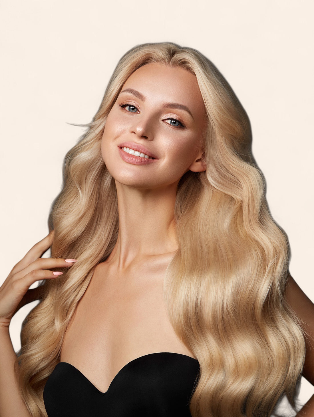 Hair Toppers - Wavy, Natural Blonde - Divage Hair