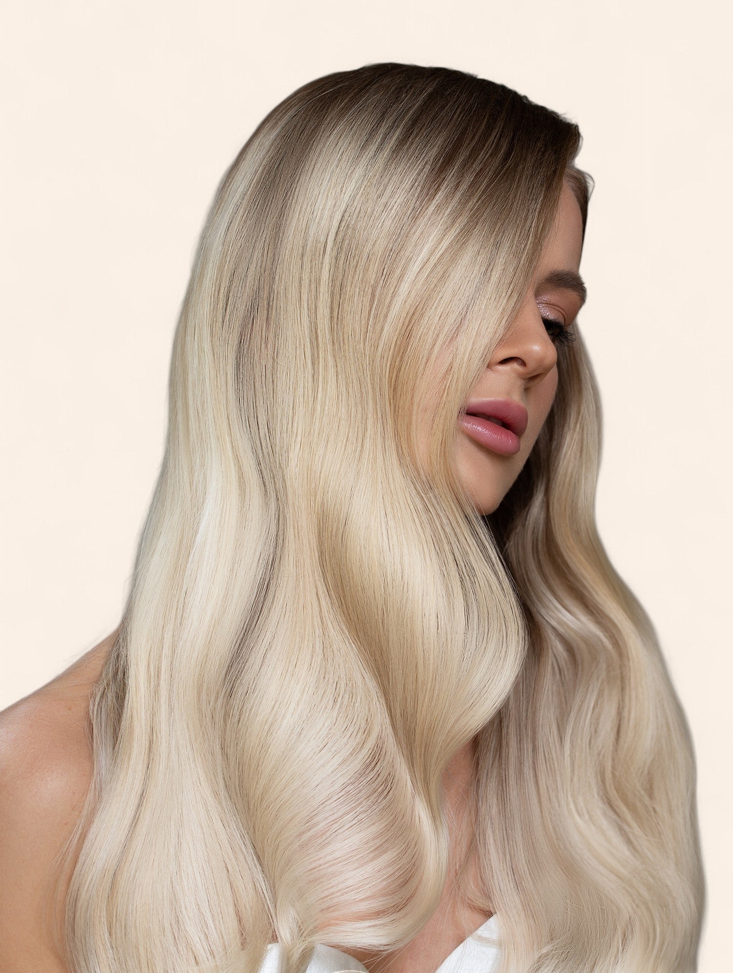 Bulk Hair -  Cold Blonde Ombre